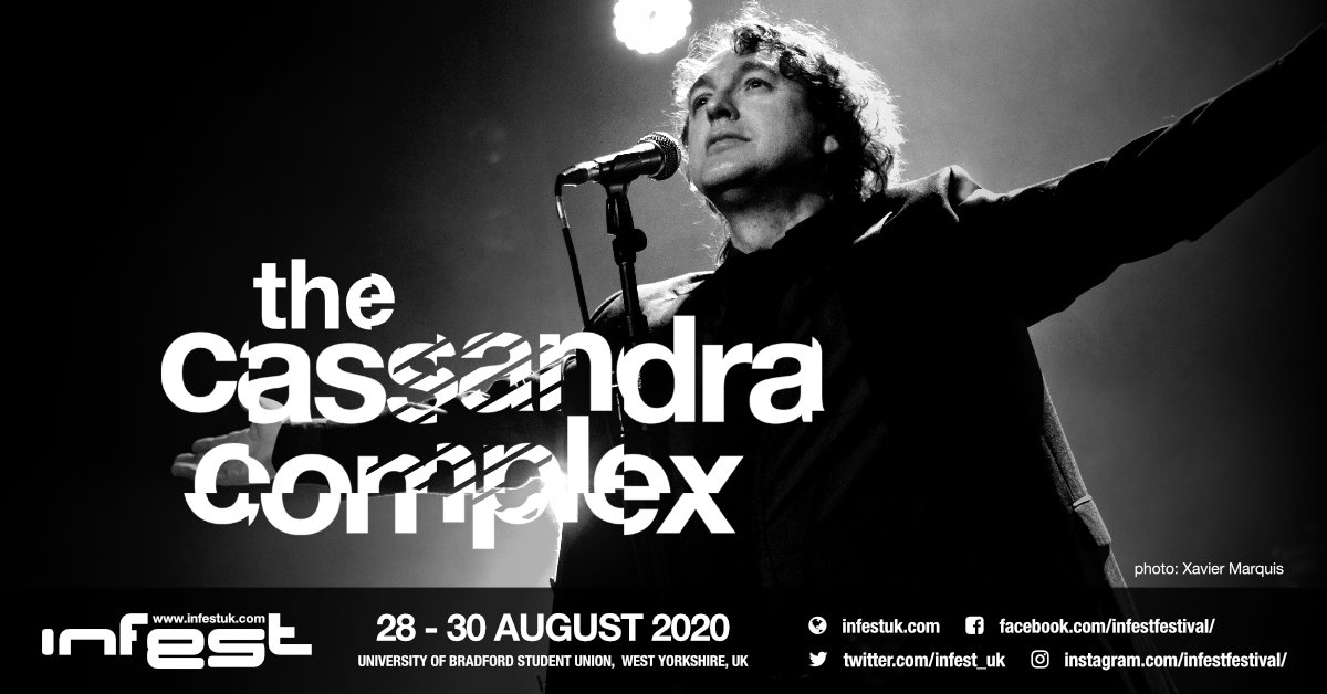 Infest 2020 THE CASSANDRA COMPLEX Confirmed! Infest Festival