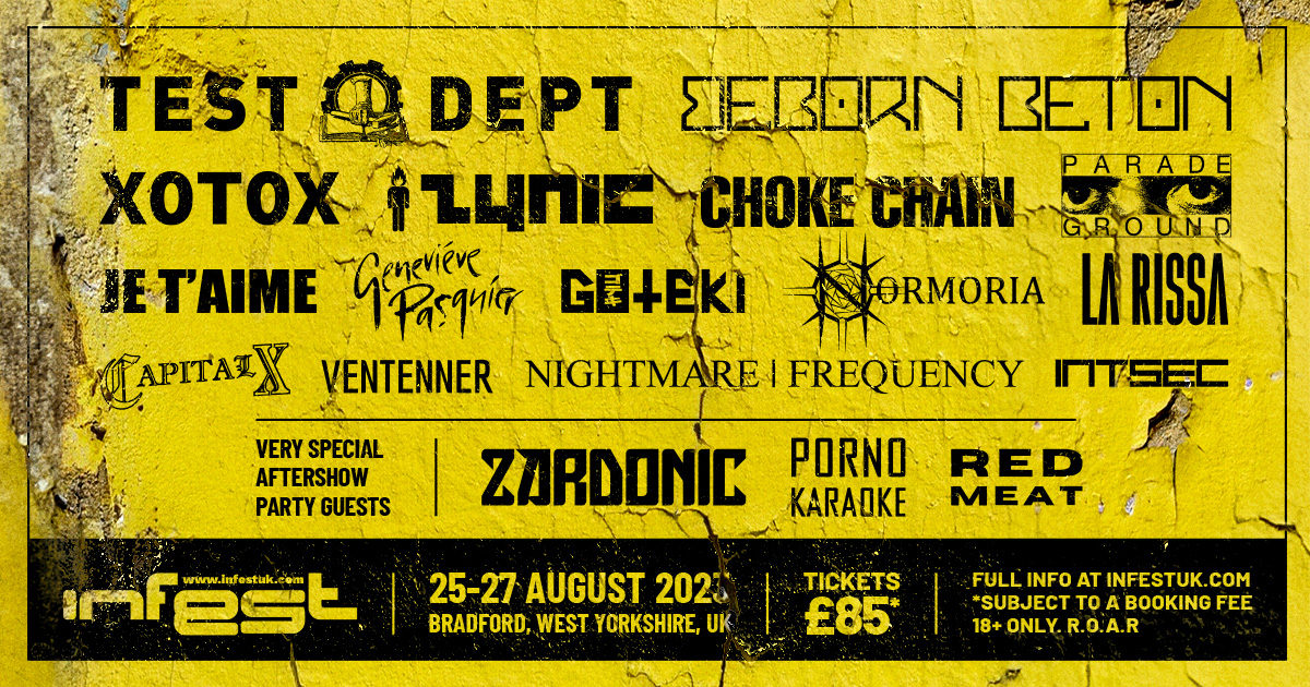 Infest 2023 full line up