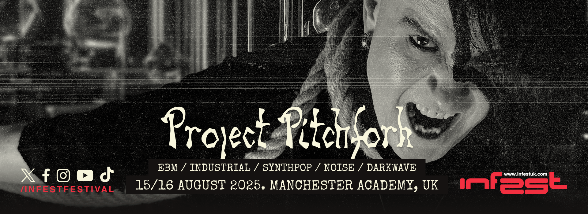 Project Pitchfork live at Infest 2025