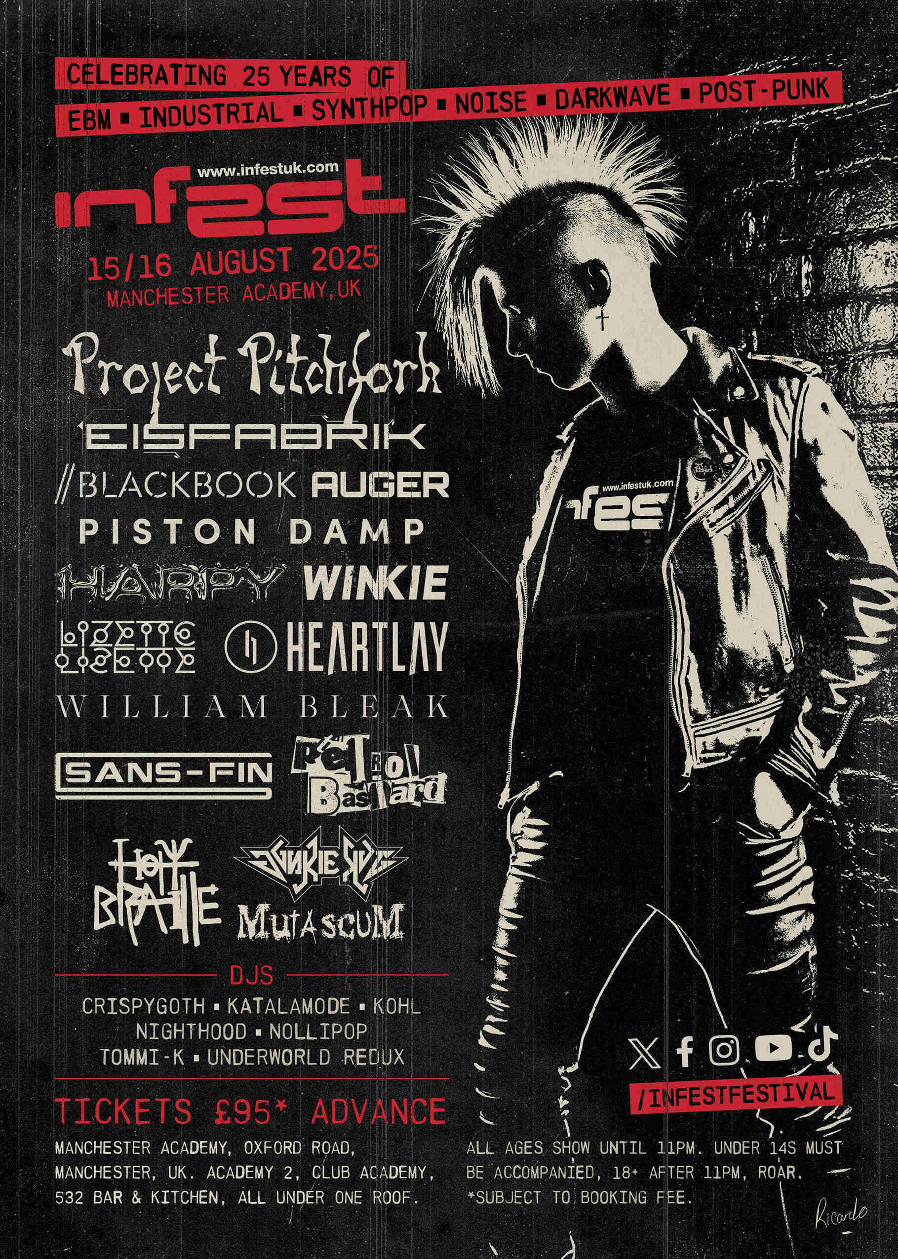 Infest 2025 Flyer Artwork