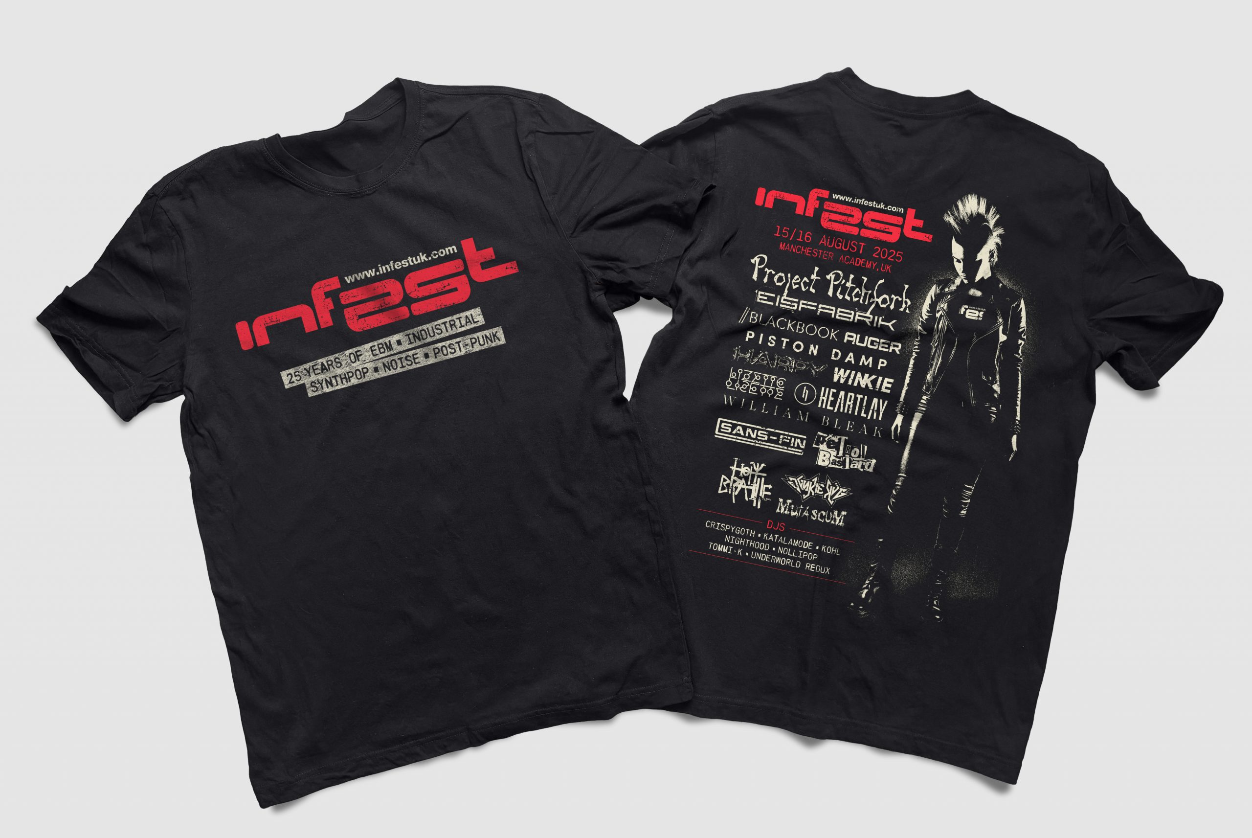 Infest 2025 Official T Shirt Design
